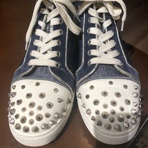 Christian Louboutin spiked sneakers